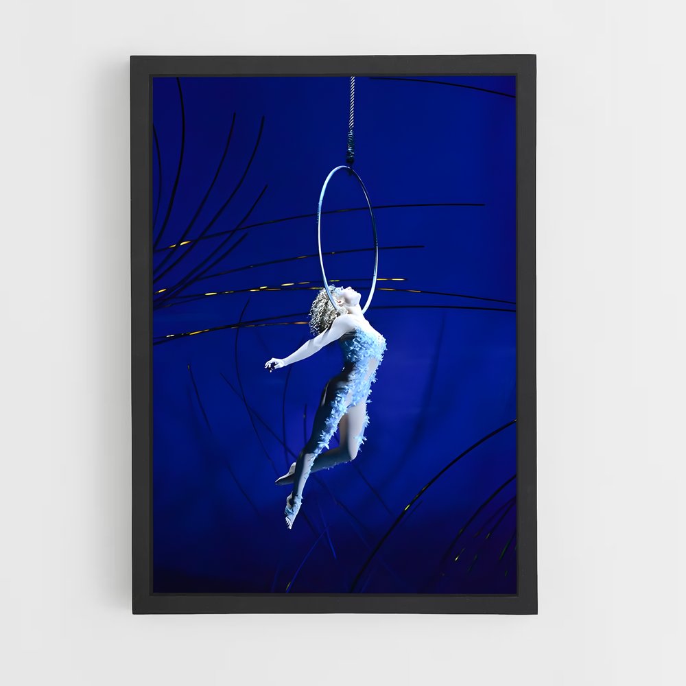 Poster Cirque soleil cerceau (vue 2)